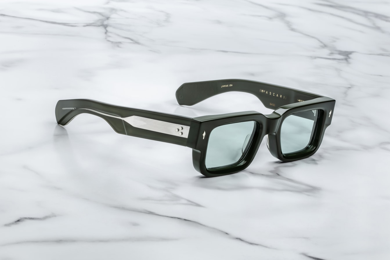 Ascari_Evergreen_3-4-Cropped_5377x3585_wbg1oy Jacques Marie Mage Ascari Sunglasses - Evergreen - Image 2