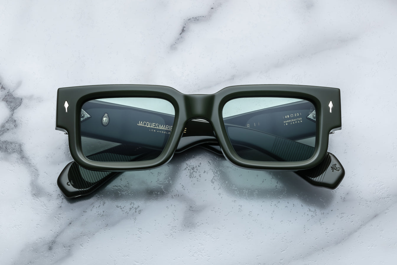 Ascari_Evergreen_Front-Cropped_5377x3585_2ae46b2b-b1dd-440a-90e5-c51f37990228 Jacques Marie Mage Ascari Sunglasses - Evergreen - Image 1