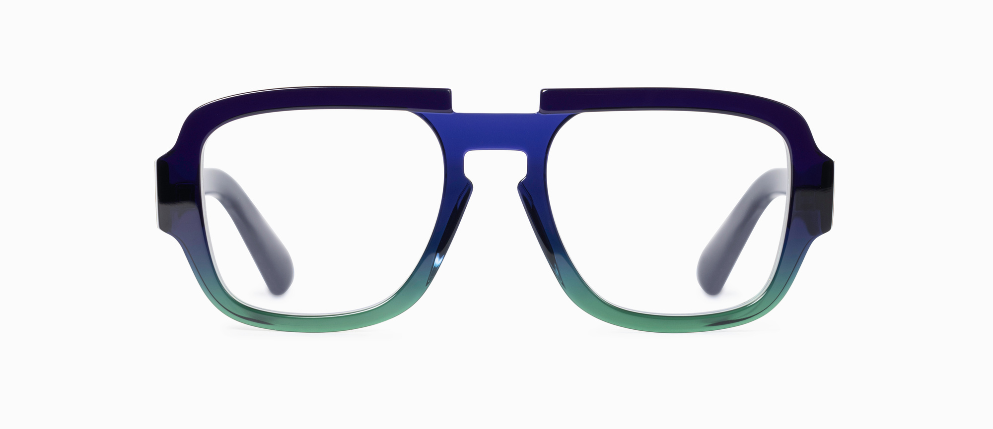 DRAX-blue-green-f Veronika Wildgruber Drax Optical Glasses- 194 - Image 1