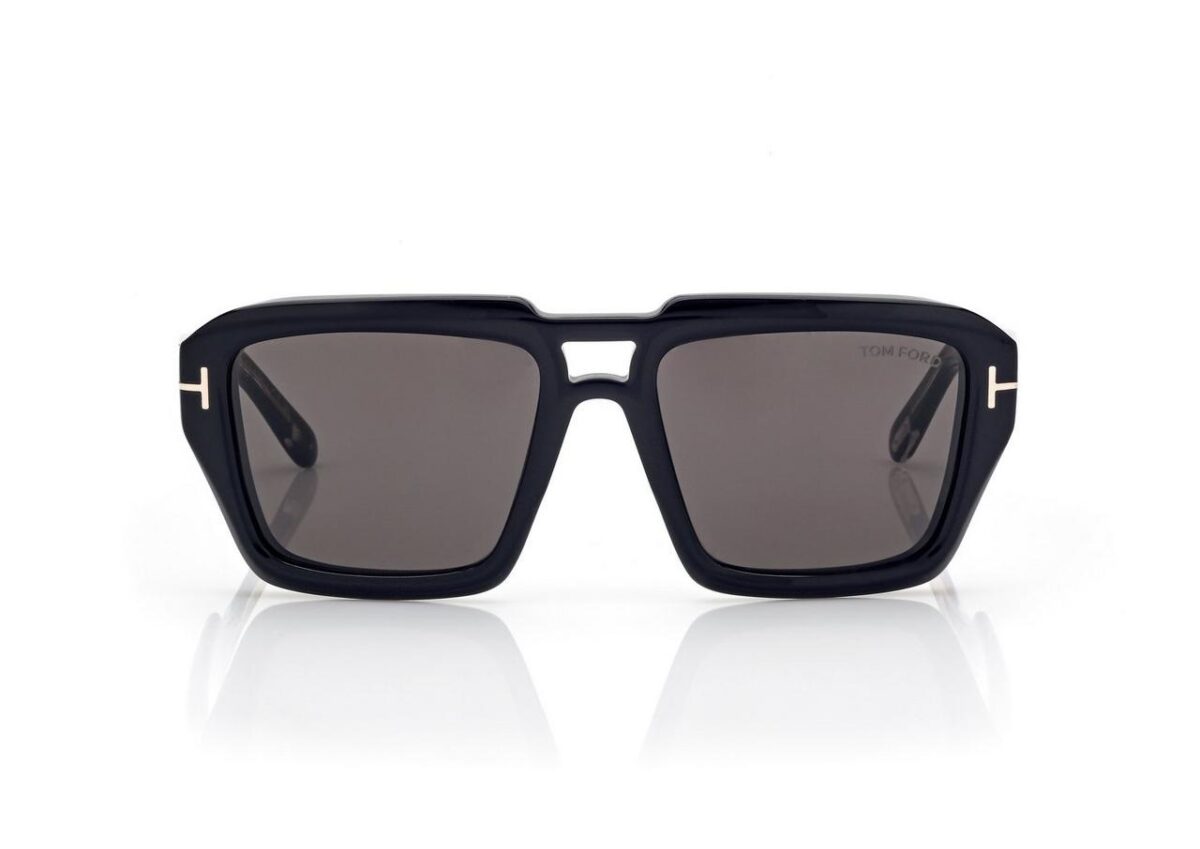 Tom Ford 1202 Icon Collection  Sunglasses - 01A - Image 1