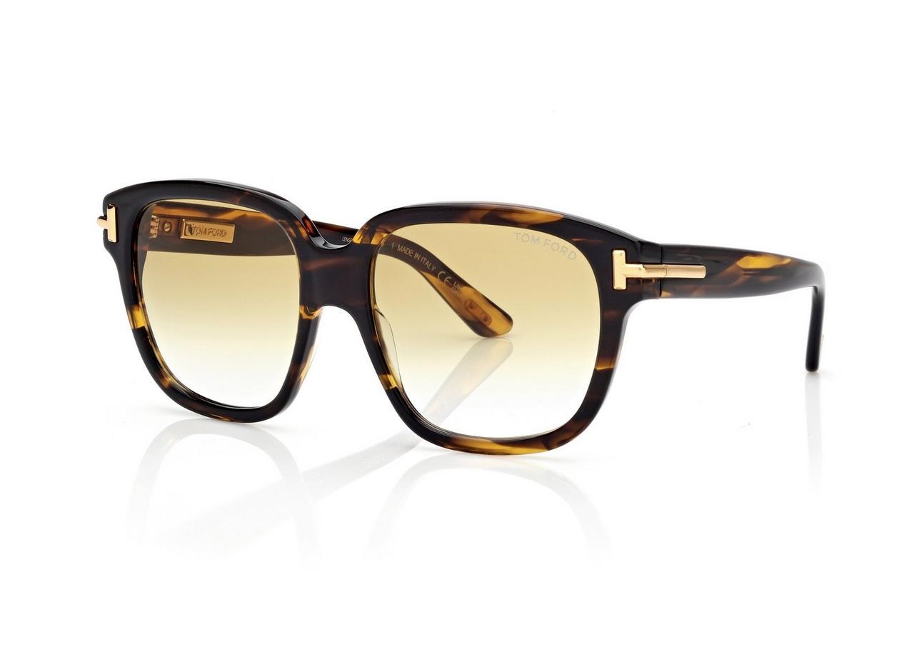FT1236_56F_SIDE Tom Ford 1236 Icon Collection Sunglasses - 56F - Image 2