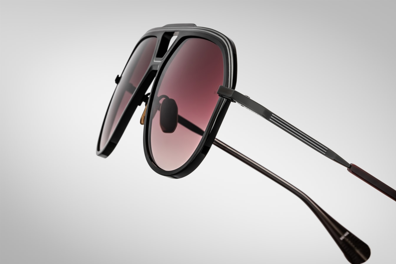 Lockheed_Black_Detail-009-Resized_5377x3585_yrss6l Jacques Marie Mage Lockheed Sunglasses - Black - Image 3