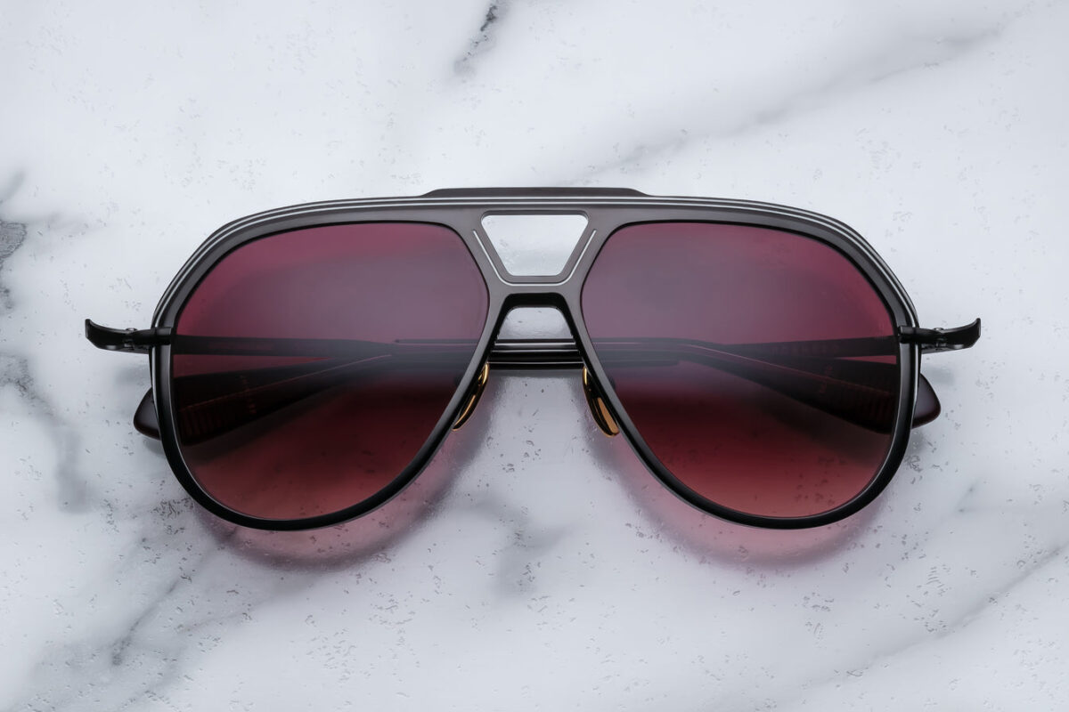Jacques Marie Mage Lockheed Sunglasses - Black - Image 1
