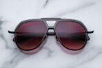 Jacques Marie Mage Lockheed Sunglasses - Black