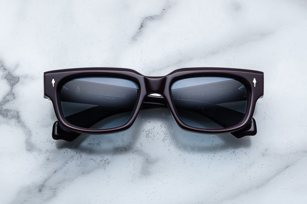 Jacques Marie Mage Mattei Sunglasses - Wine - Image 1