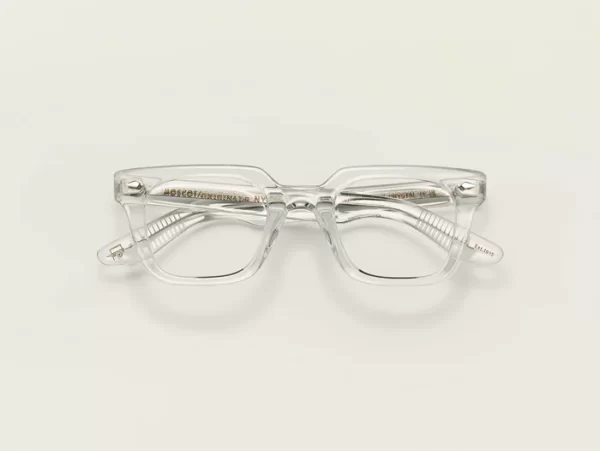 Moscot Grober Optical Glasses - Crystal