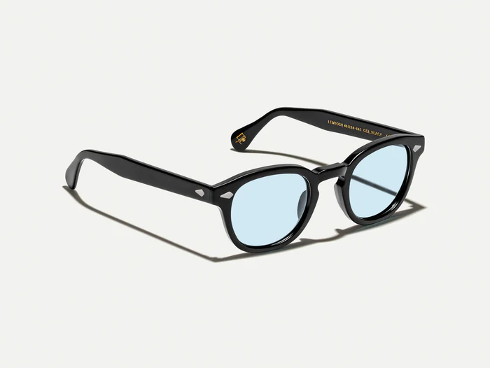 lemtosh-black-color-bel-air-blue-pos-1_700x Moscot Lemtosh Black Sunglasses with Customs Made Tints - Bel Air Blue - Image 2