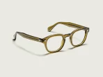 Moscot Lemtosh Optical Glasses - Olive Brown - Image 2