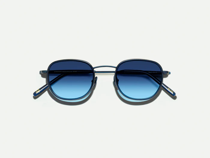 mosha-sun-color-navy-pos-2_700x F Moscot Mosha Sunglasses - Navy - Image 1
