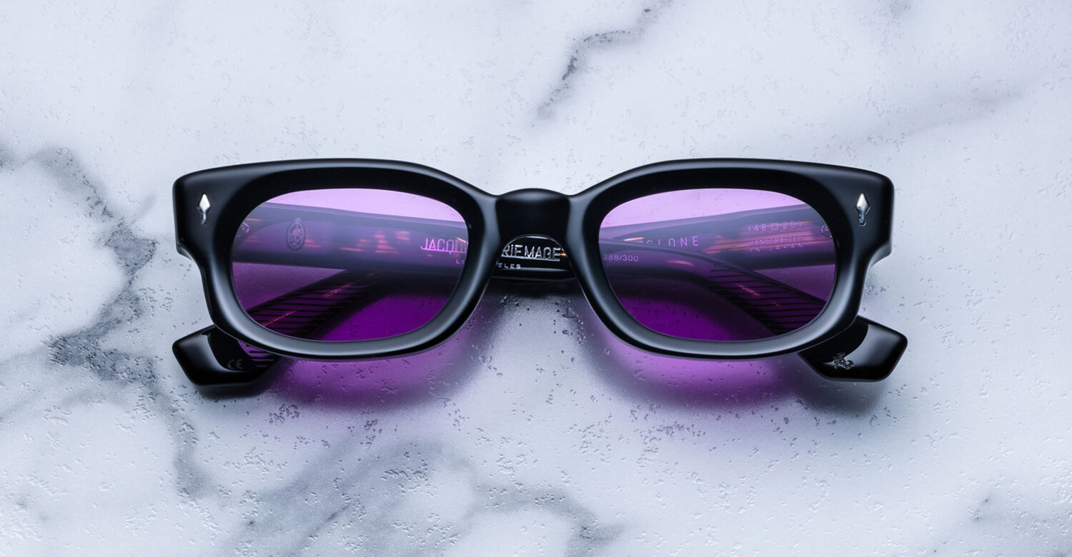 1_Whiskeyclone_Noir_Front_1 Jacques Marie Mage Whiskeyclone Sunglasses - Noir - Image 1