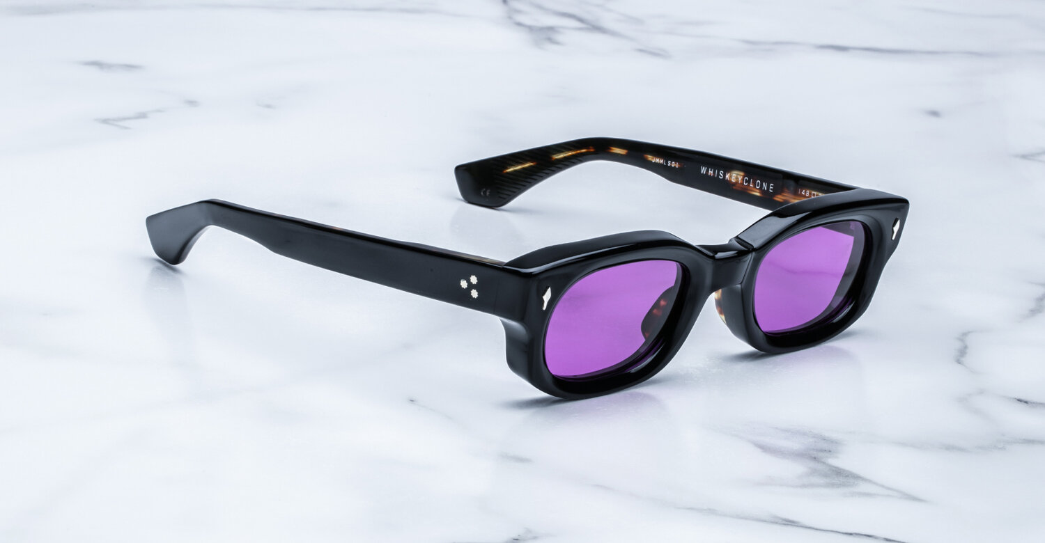 2_Whiskeyclone_noir_web_3-4 Jacques Marie Mage Whiskeyclone Sunglasses - Noir - Image 3