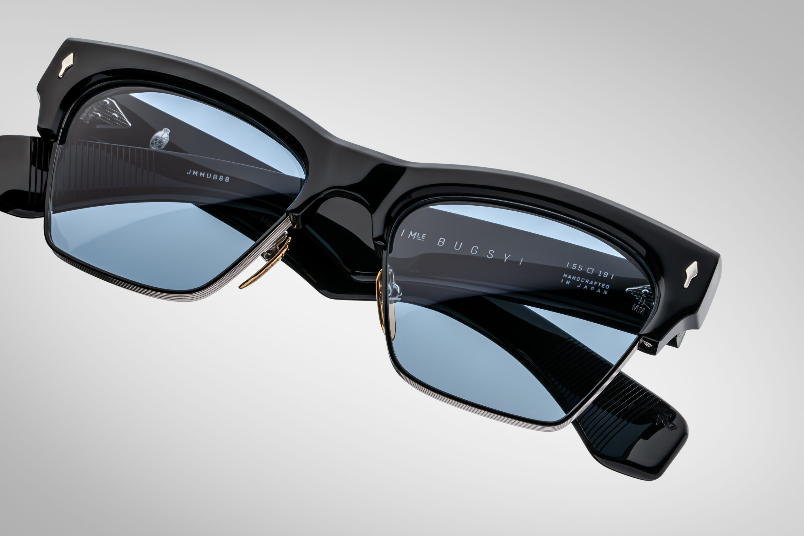 Bugsy_Black_Detail-001-Resized_5377x3585_ercxyq Jacques Marie Mage Bugsy Sunglasses - in Black - Image 2