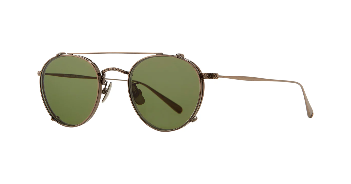 Clip_William_5073_ATG_GRN_2_1400x Garrett Leight William Clip- Antique Gold/Green - Image 4