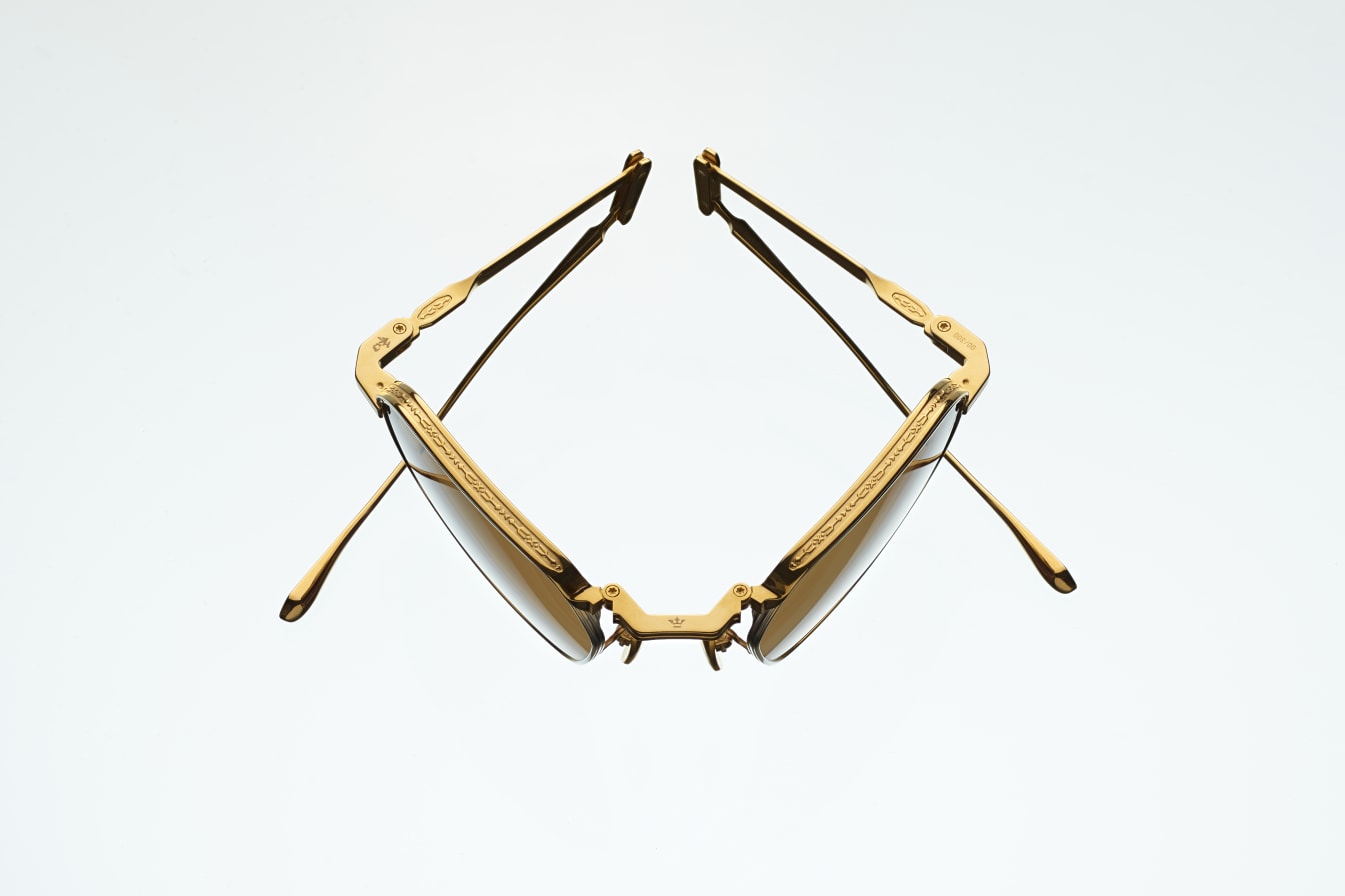 Koenig_Gold_Detail_1_1_nnclxe Jacques Marie Mage Koenig Sunglasses - Gold - Image 2
