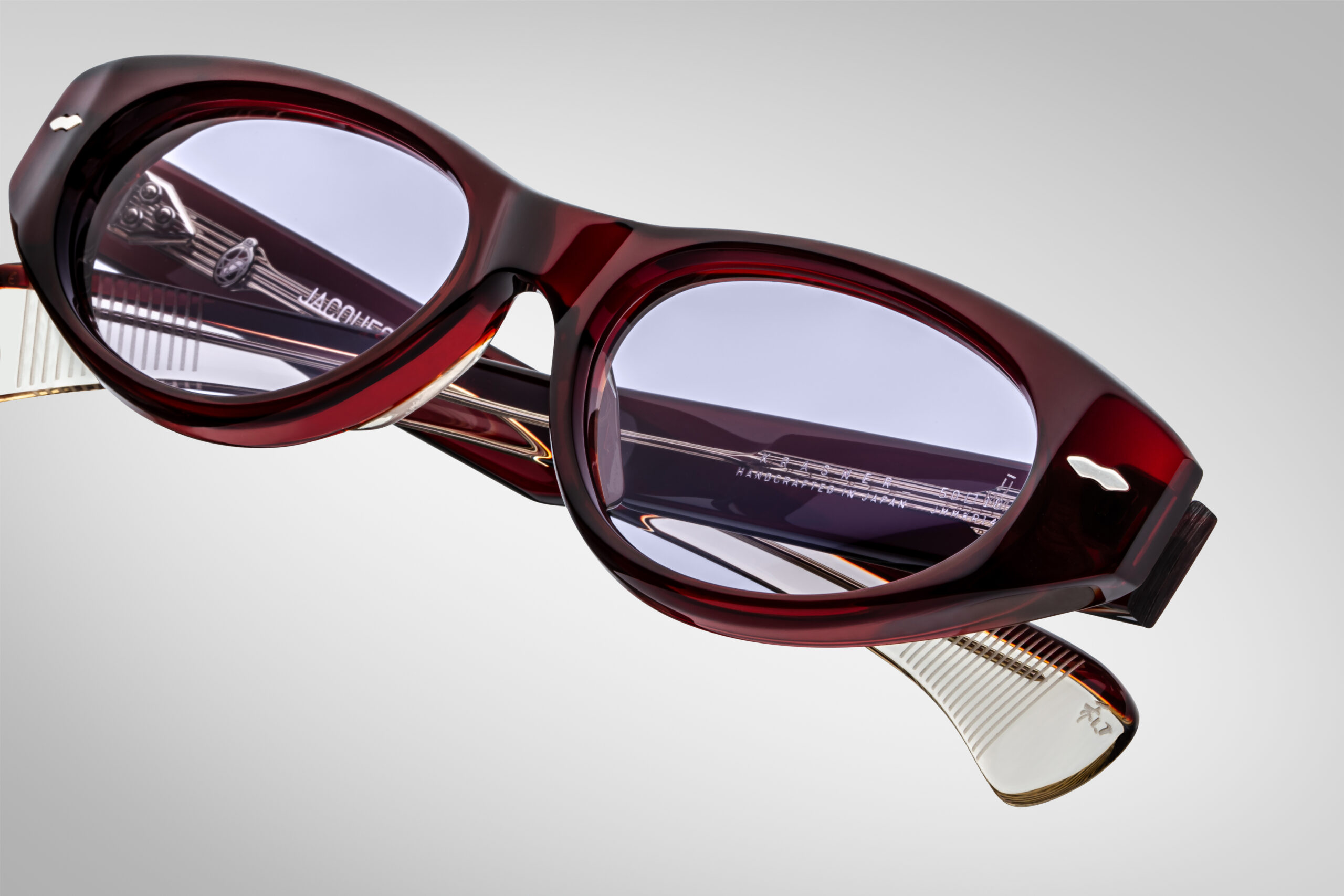 Krasner_Cherry_Detail-001_Resized_5377x3585_ryxfds Jacques Marie Mage Krasner Sunglasses - Hickory - Image 2