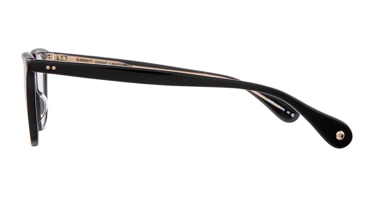 Garrett Leight Monarch Optical Glasses for Women - Black - Image 4