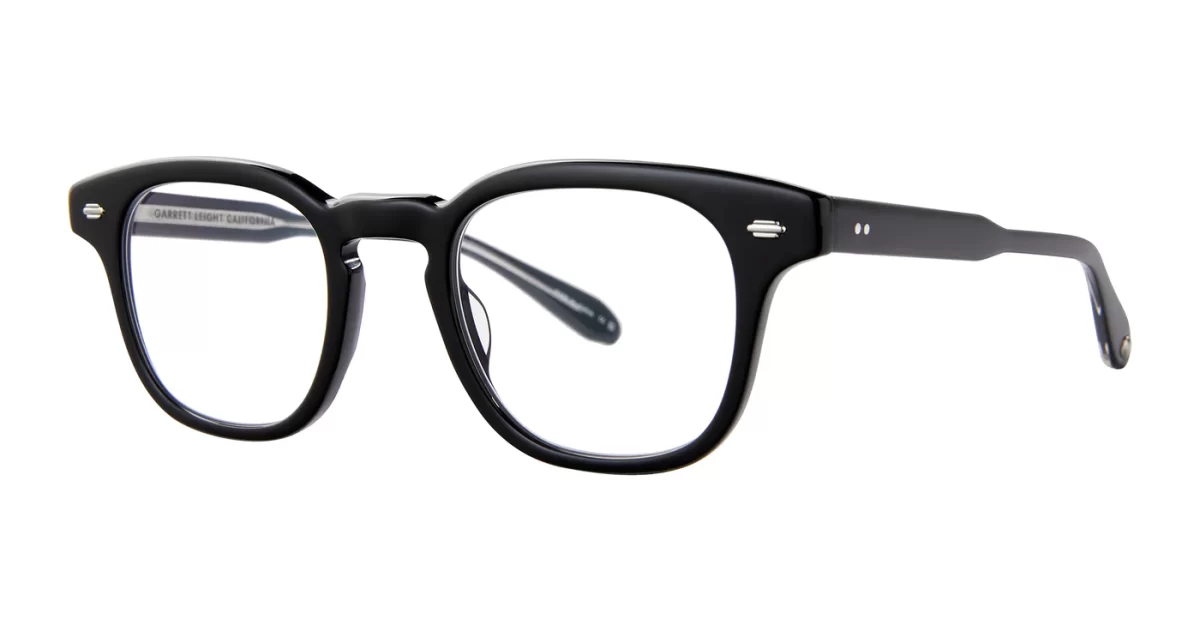 Garrett Leight Sherwood Optical Glasses - Black - Image 2