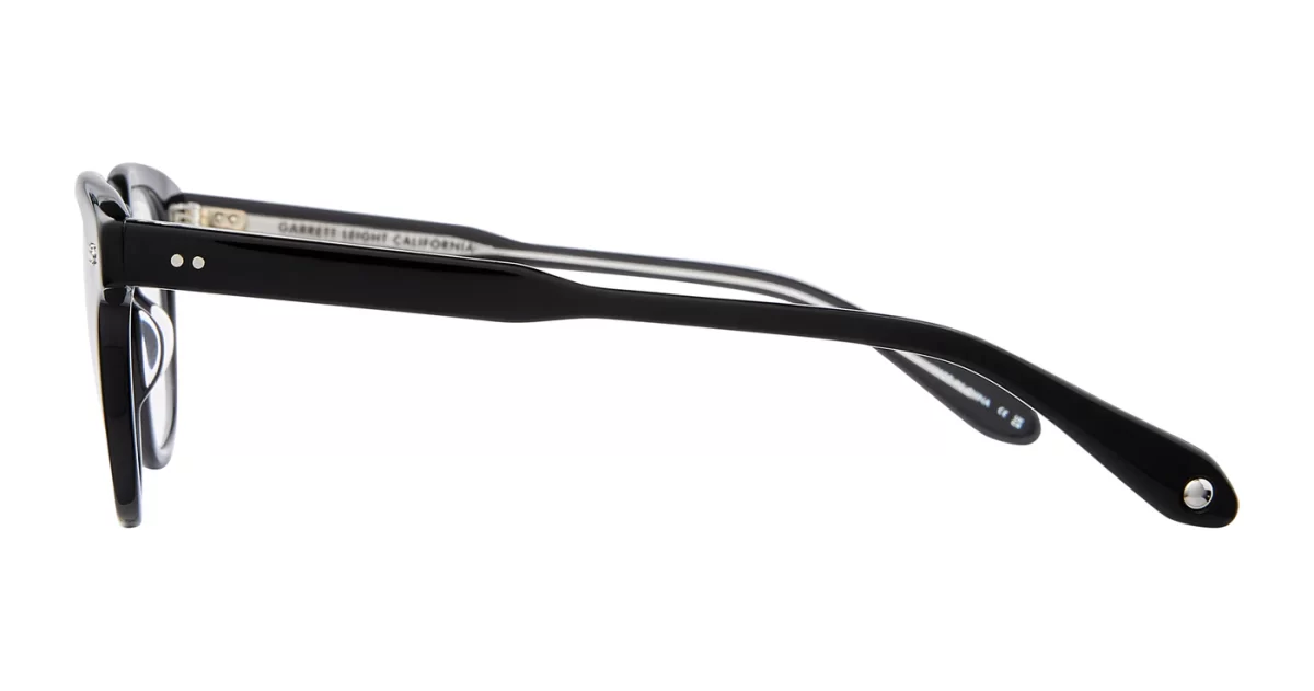 Garrett Leight Sherwood Optical Glasses - Black - Image 3