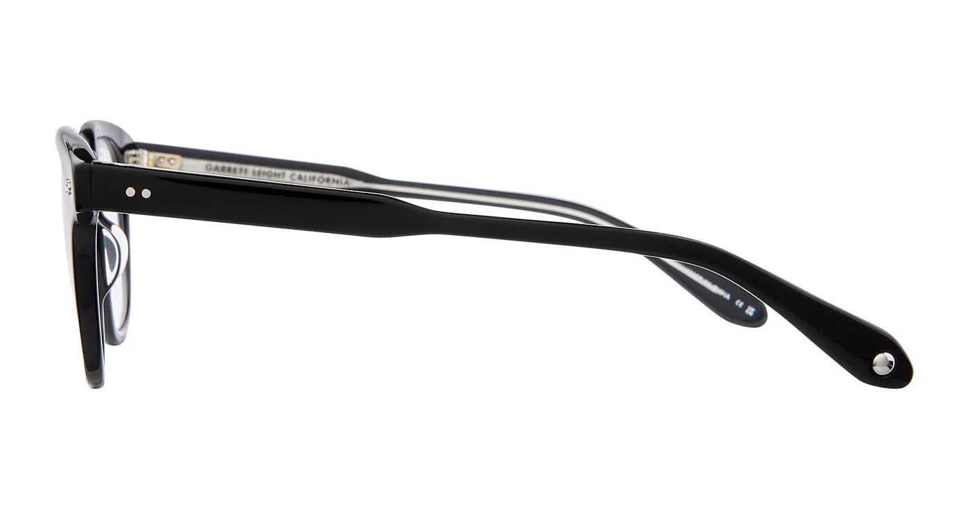 Optical_Sherwood_1154_BK_3_1400x Garrett Leight Sherwood Optical Glasses - Black - Image 3
