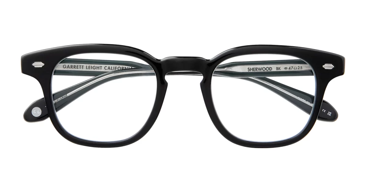 Garrett Leight Sherwood Optical Glasses - Black - Image 1