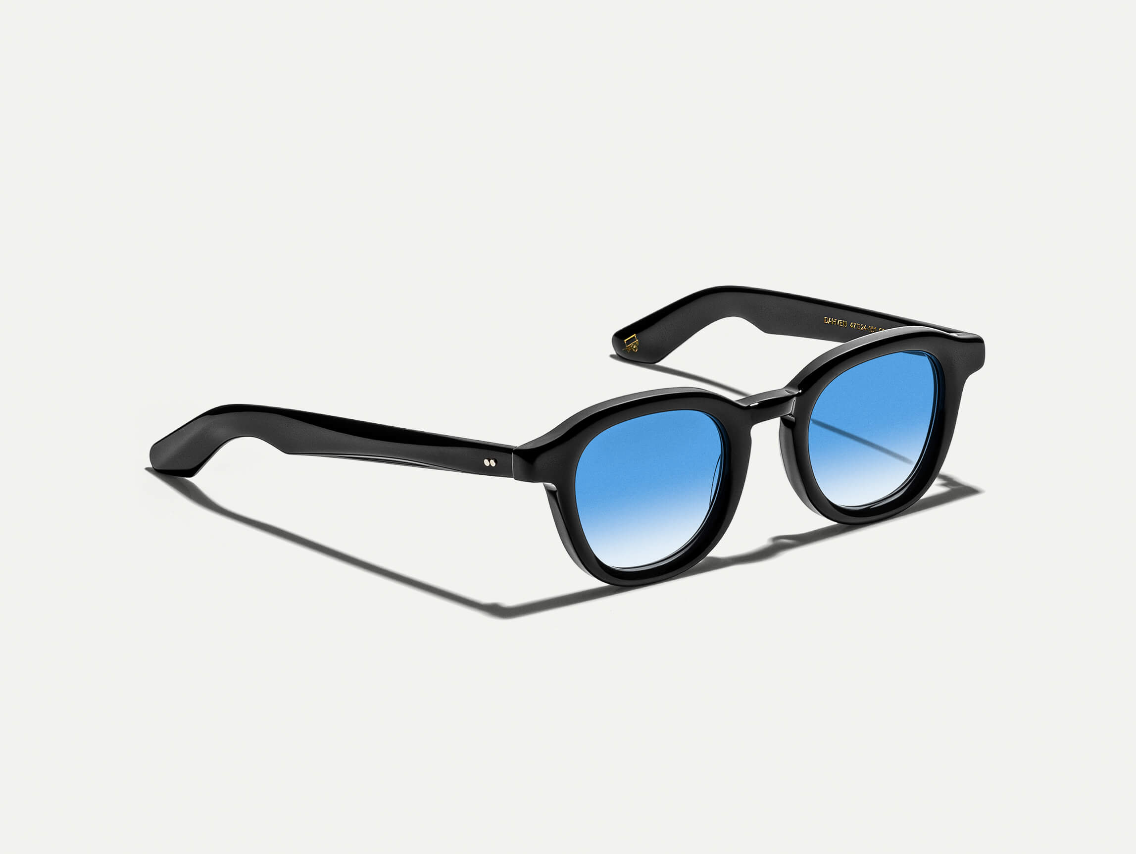 dahven-cmt-color-broadway-blue-fade-pos-1 Moscot Dahven Black Sunglasses with custom made tints - broadway blue fade 47 - Image 2