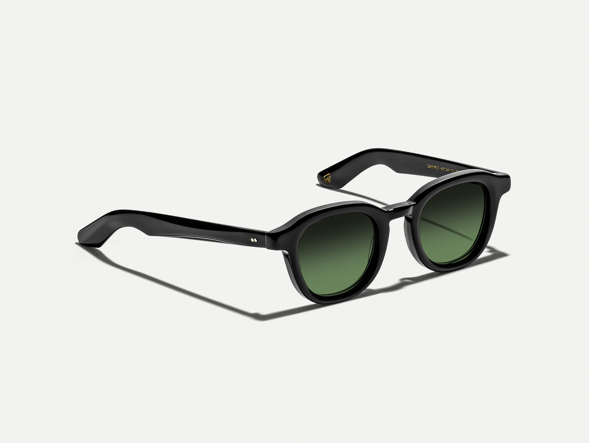 dahven-cmt-color-forest-wood-fade-pos-1 Moscot Dahven Black Sunglassses with custom made tints - forest wood 47 - Image 2