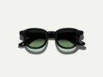 Moscot Dahven Black Sunglassses with custom made tints - forest wood 47