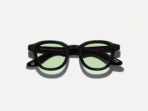 Moscot Dahven Black Sunglasses with custom made tints -limelight 47