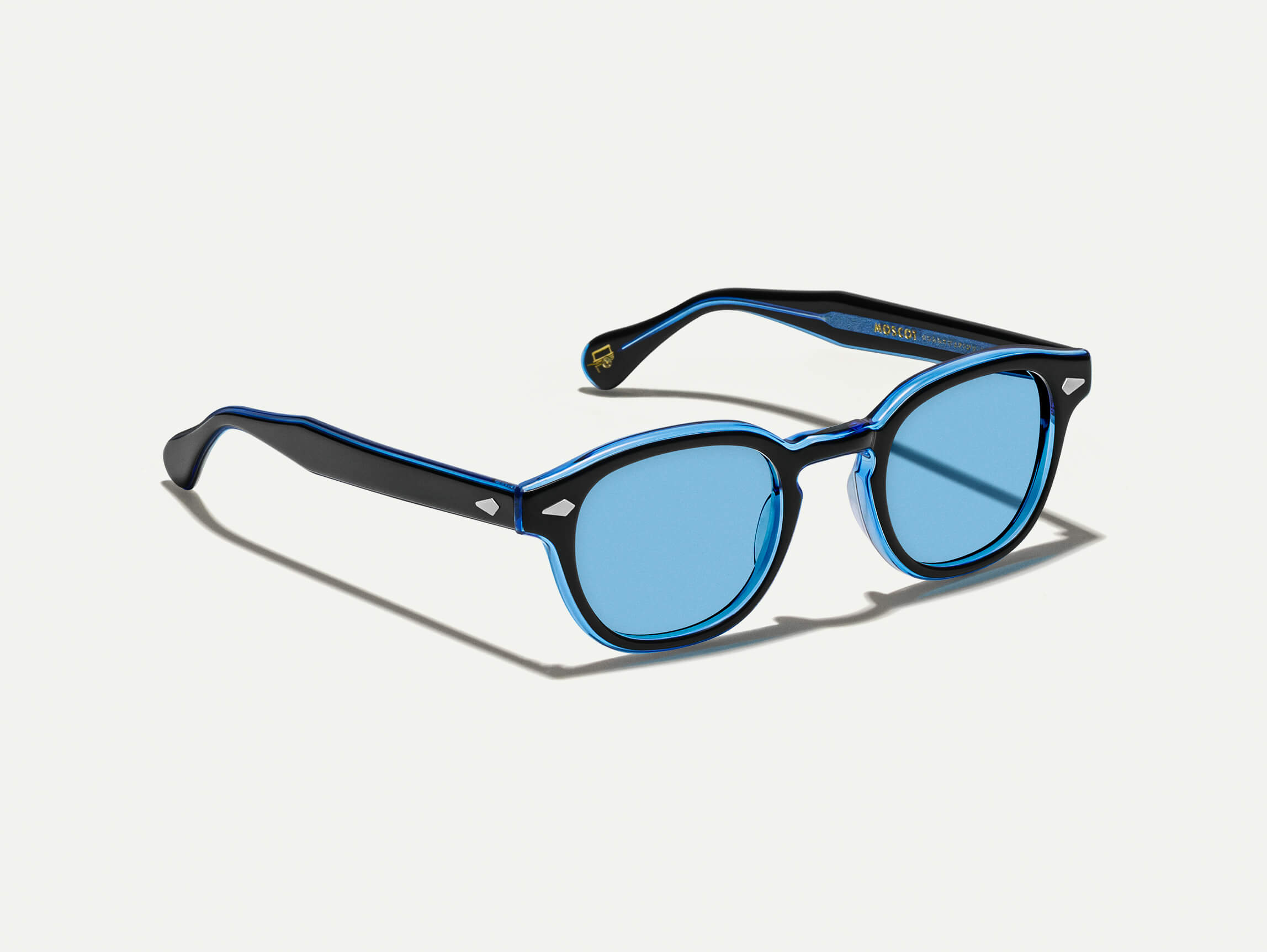 lemtosh-sun-le-color-celebrity-blue-pos-1 Moscot Lemtosh 110 blue Sunglasses - celebrity blue 44 - Image 2