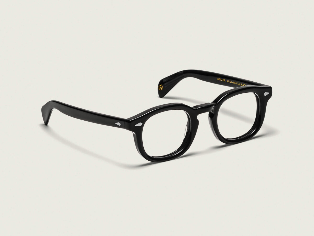 Moscot Mekler Optical Glasses - Black - Image 2