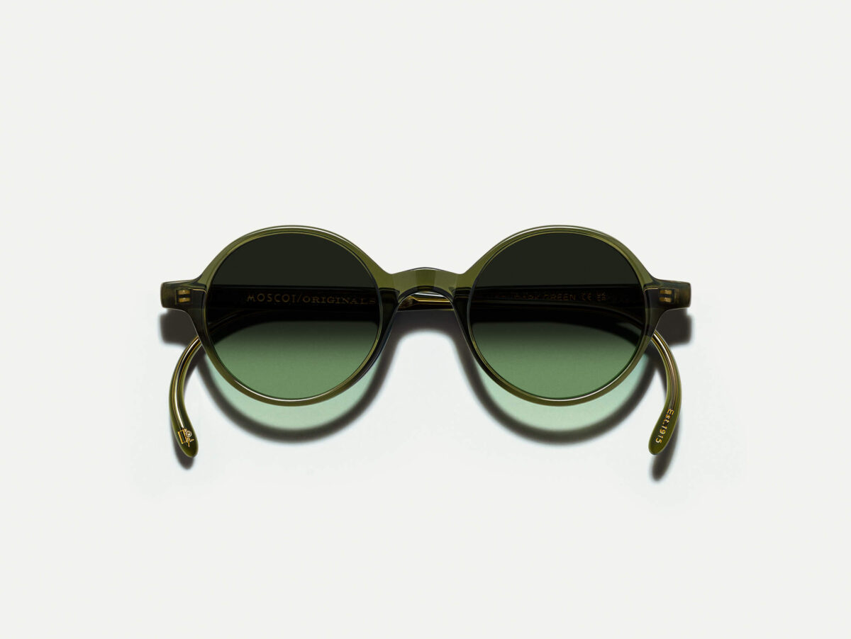 Moscot Scooch Sunglasses - Dark Green 46 - Image 1