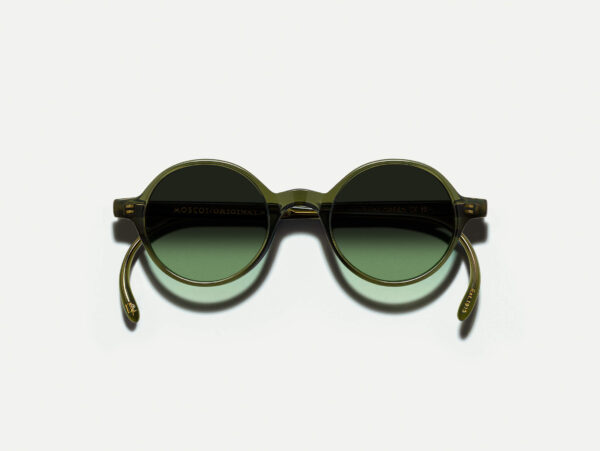 Moscot Scooch Sunglasses - Dark Green 46