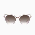 Valley A Dead Coffin Club III Sunglasses - in Matte Bronze Japanese Titanium / Brown Gradient Lens