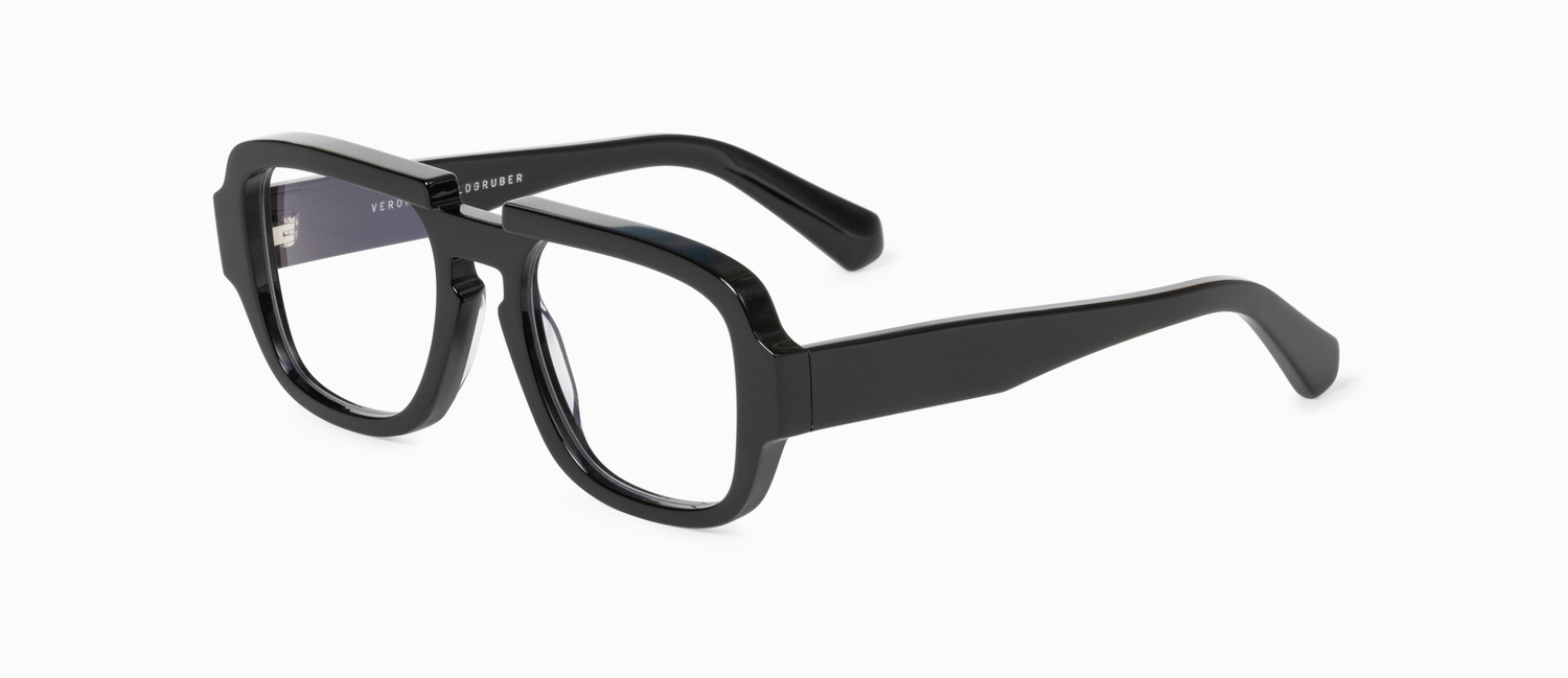 DRAX-black-s Veronika Wildgruber Drax Optical Glasses - 2 black - Image 2