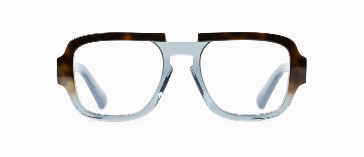 Veronika Wildgruber Drax Optical Glasses- 181 havana/stone blue - Image 1