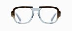 Veronika Wildgruber Drax Optical Glasses- 181 havana/stone blue
