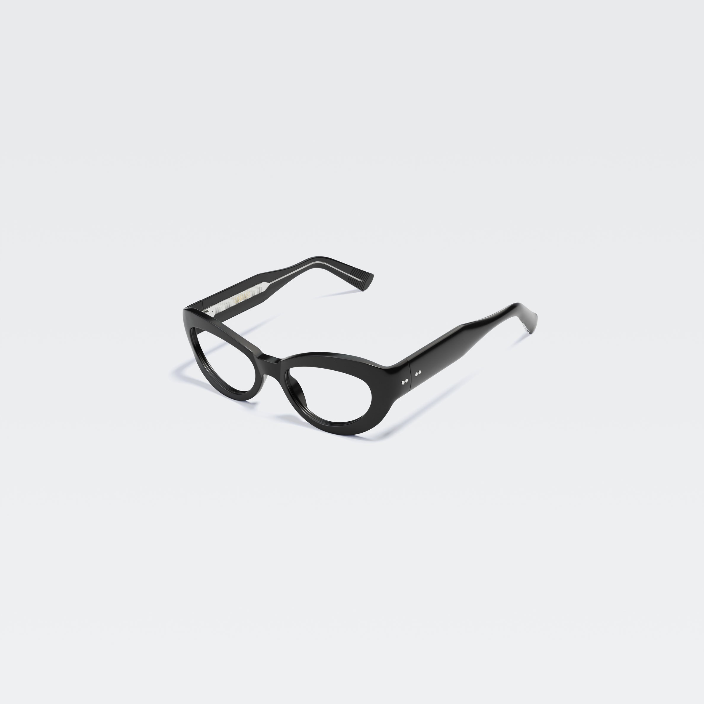 Frith_Black_Angle_OPT Cubitts Frith Optical Glasses - in Black - Image 2