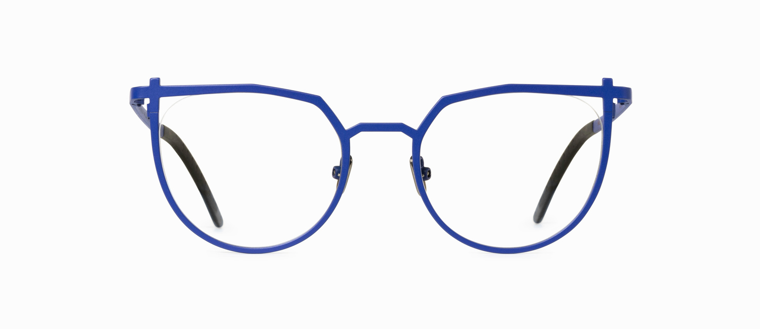 LEIA_electricblue-f Veronika Wildgruber Leia Optical Glasses - 80 electric blue - Image 1