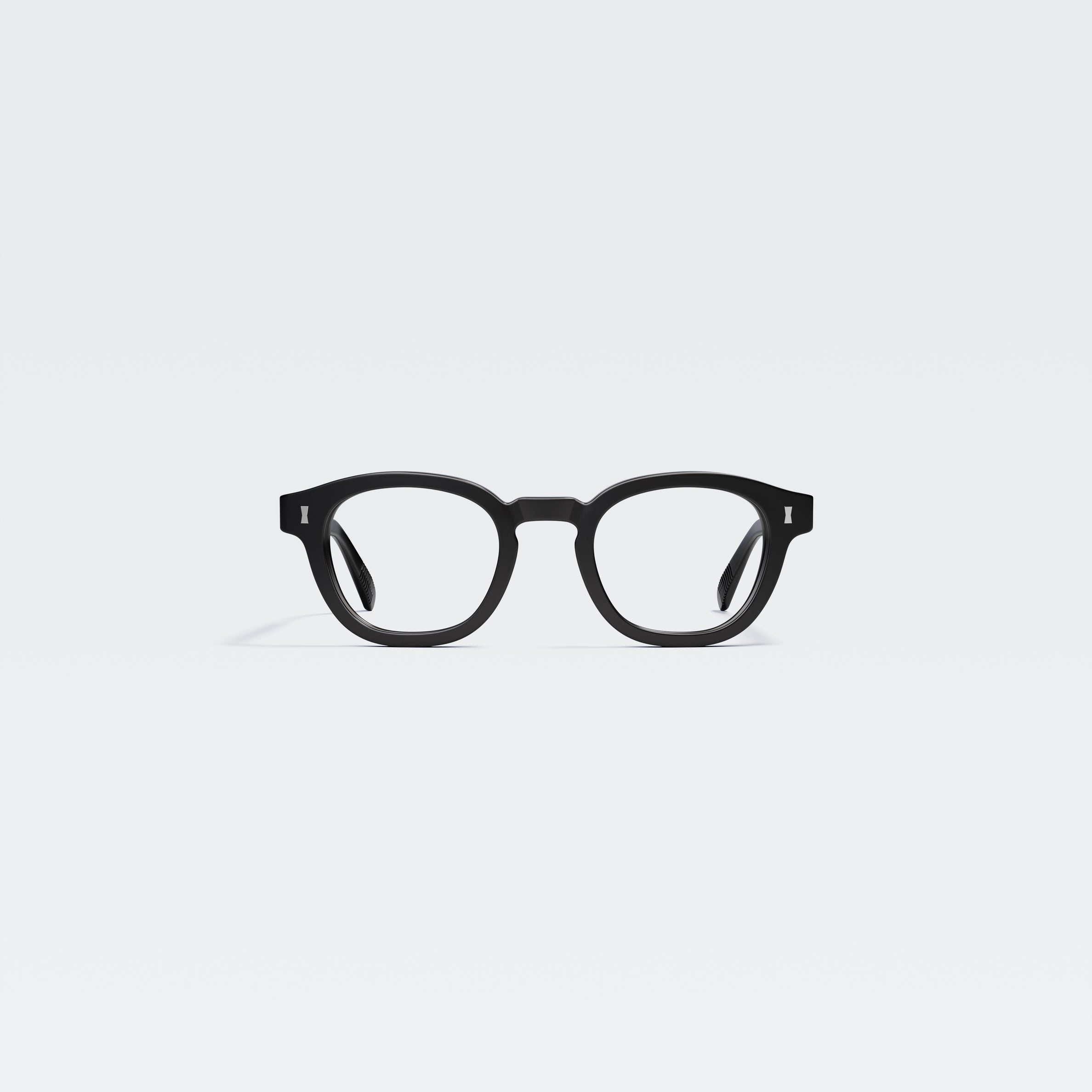 Moreland_Black_Front_OPT Cubitts Moreland Optical Glasses - in Black - Image 1