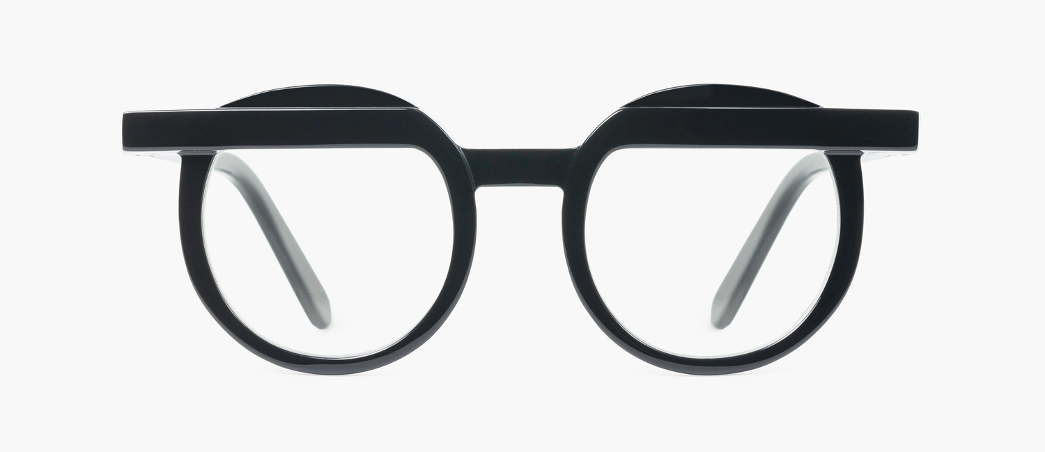 NOVA_black_front Veronika Wildgruber Nova Optical Glasses - 2 black - Image 1