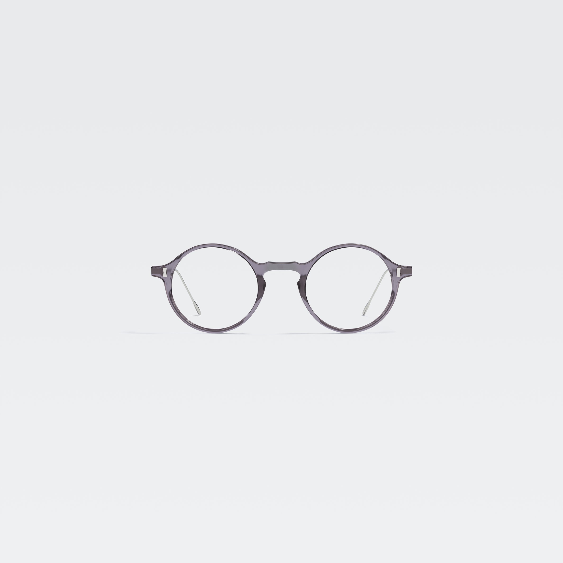 Werrington_Smoke_Grey_Front_OPT Cubitts Werrington Optical Glasses - in Silver - Image 1