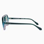 Valley Bang Bang Sunglasses - in Forest Green Fade To Rose w. Gold Metal / Olive To Rose Gradient Lens - Image 3