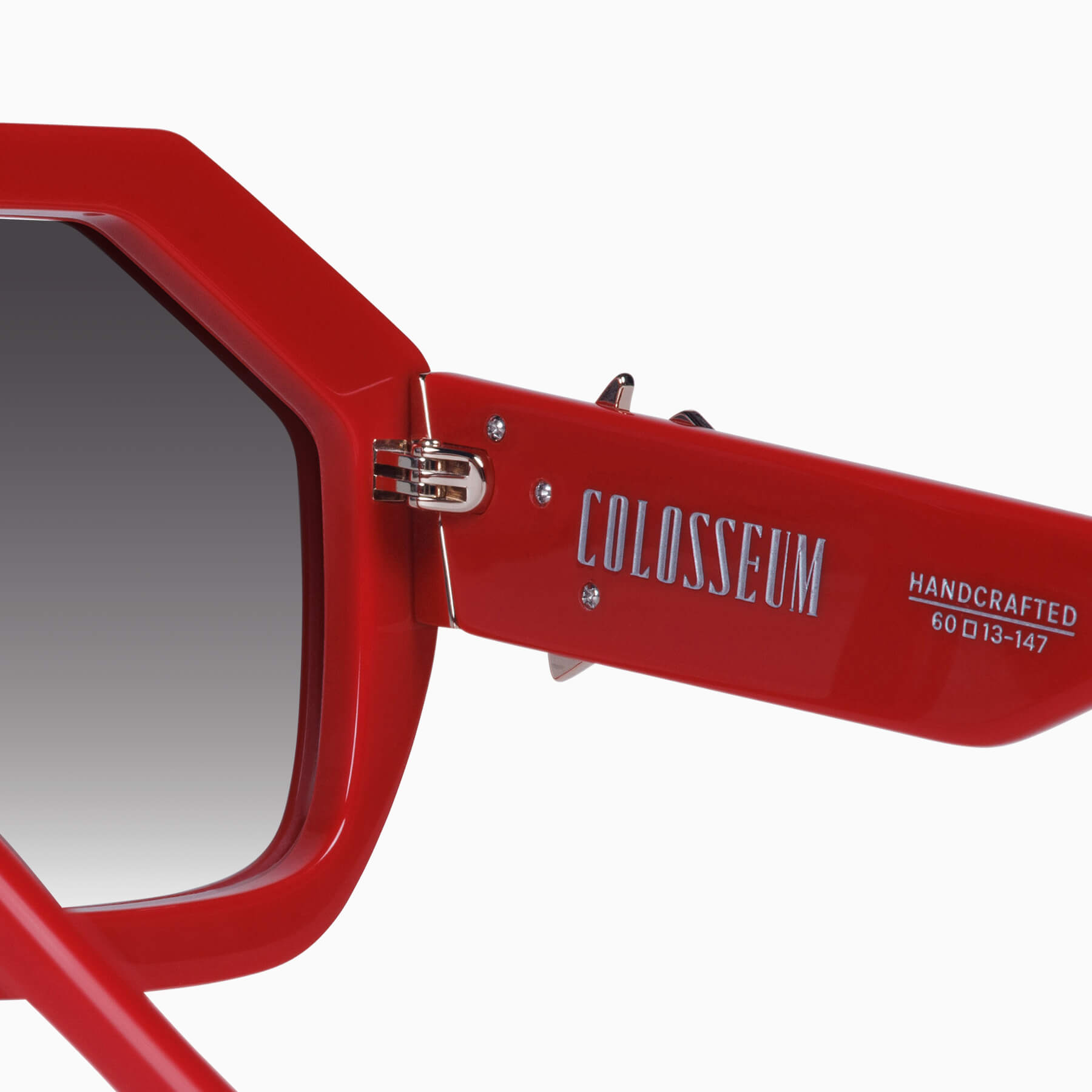 colosseum_red_blackgradient_12_2048x Valley Colosseum Sunglasses - in Red w. Gold Metal / Black Gradient Lens - Image 4