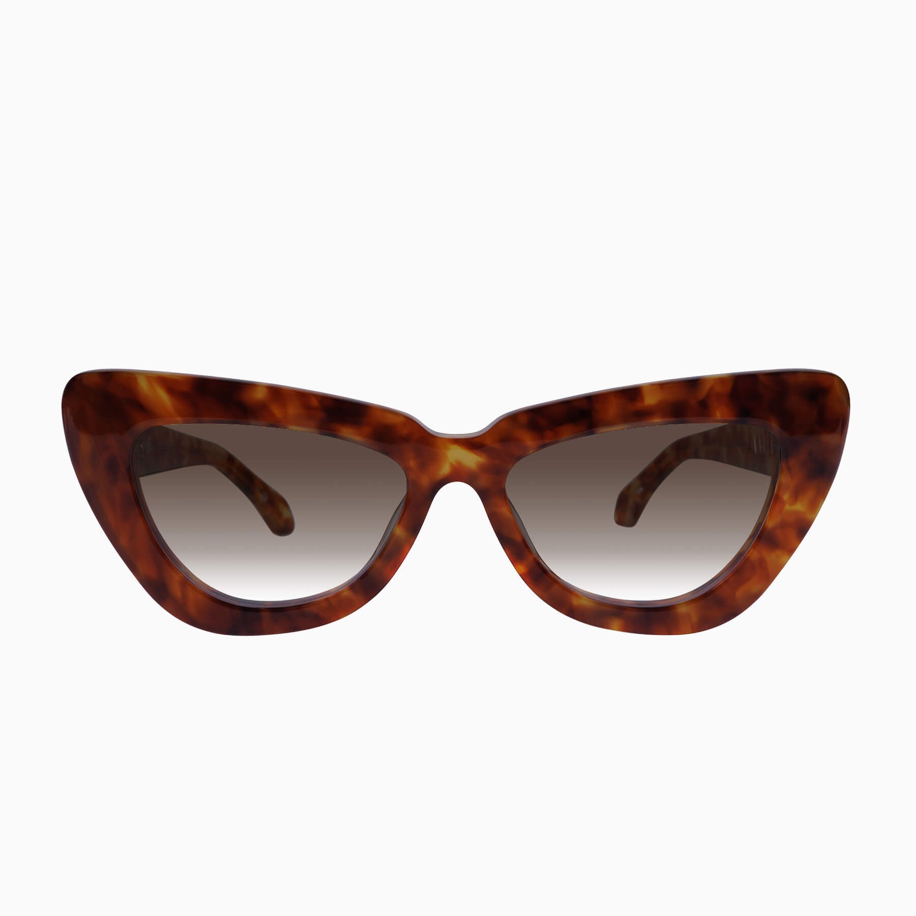 lafayette_mapletort_browngradient_01_2048x Valley Lafayette Sunglasses - in Maple Tort w. Gold Metal / Brown Gradient Lens - Image 1