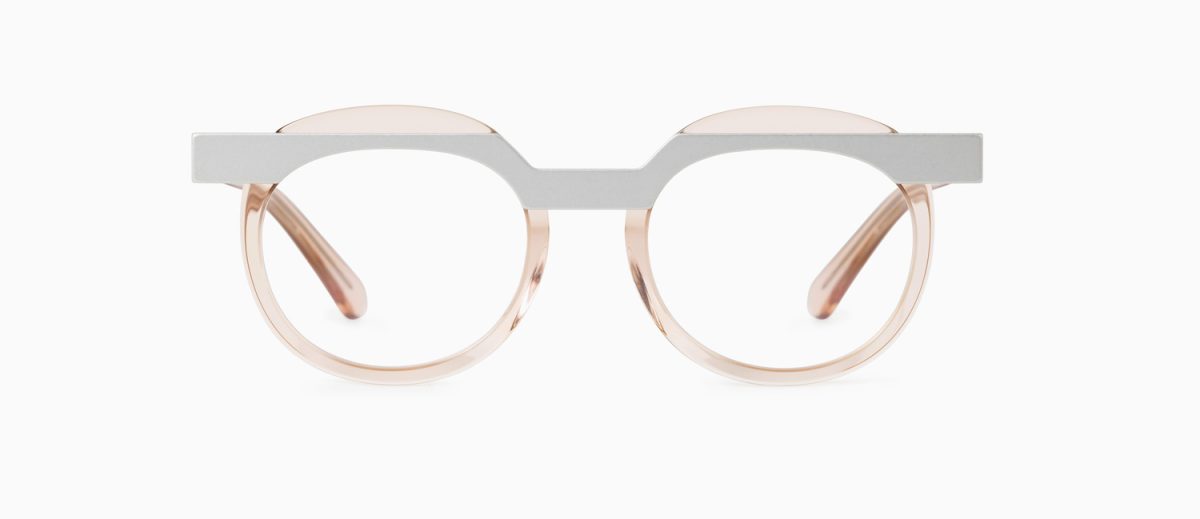 Veronika Wildgruber Pris Optical Glasses - 6 silver/peach - Image 1