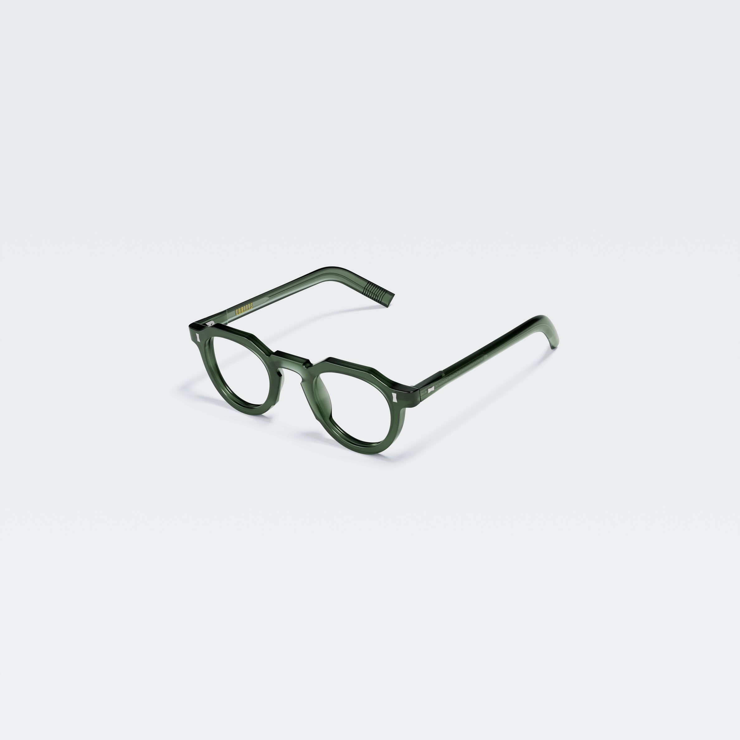Carlton_Celadon_Angle_OPT (1) Cubitts Carlton Optical Glasses - in Celadon - Image 2