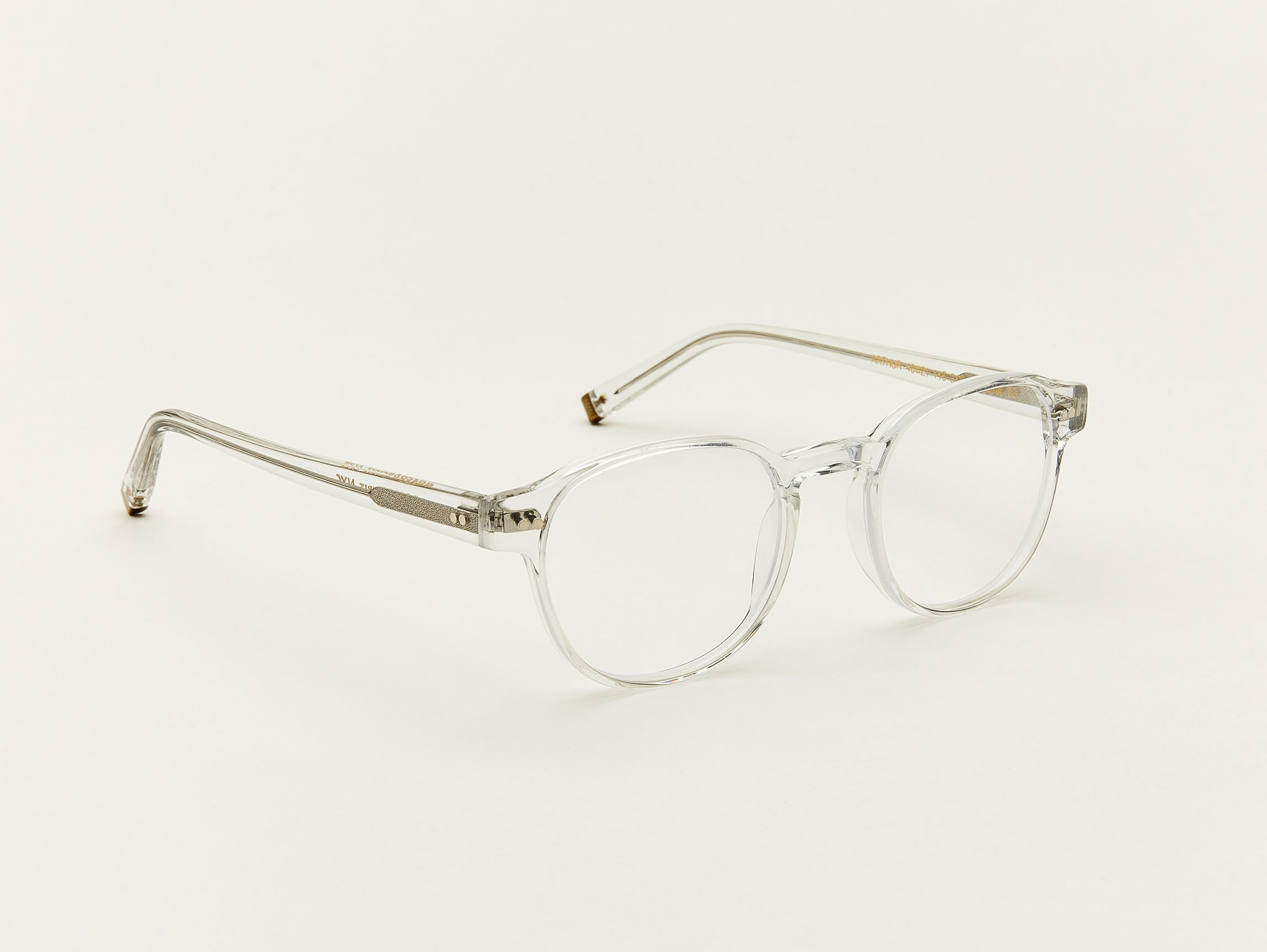 arthur-color-crystal-pos-1_76b856e0-27a2-4081-8b50-1bb5516991c6 Moscot Arthur Optical Glasses -Crystal 48 - Image 2