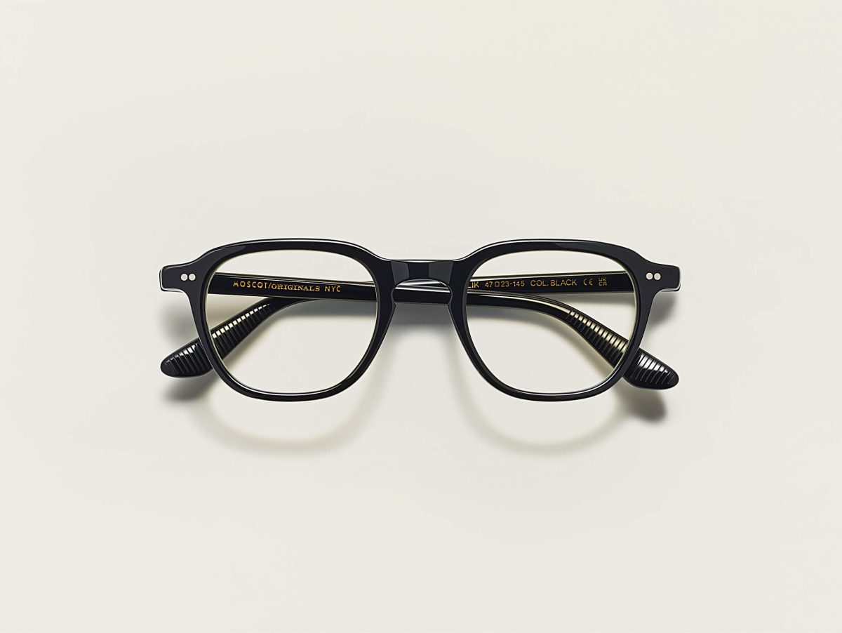 Moscot Billik Optical Glasses - Black 47 - Image 1