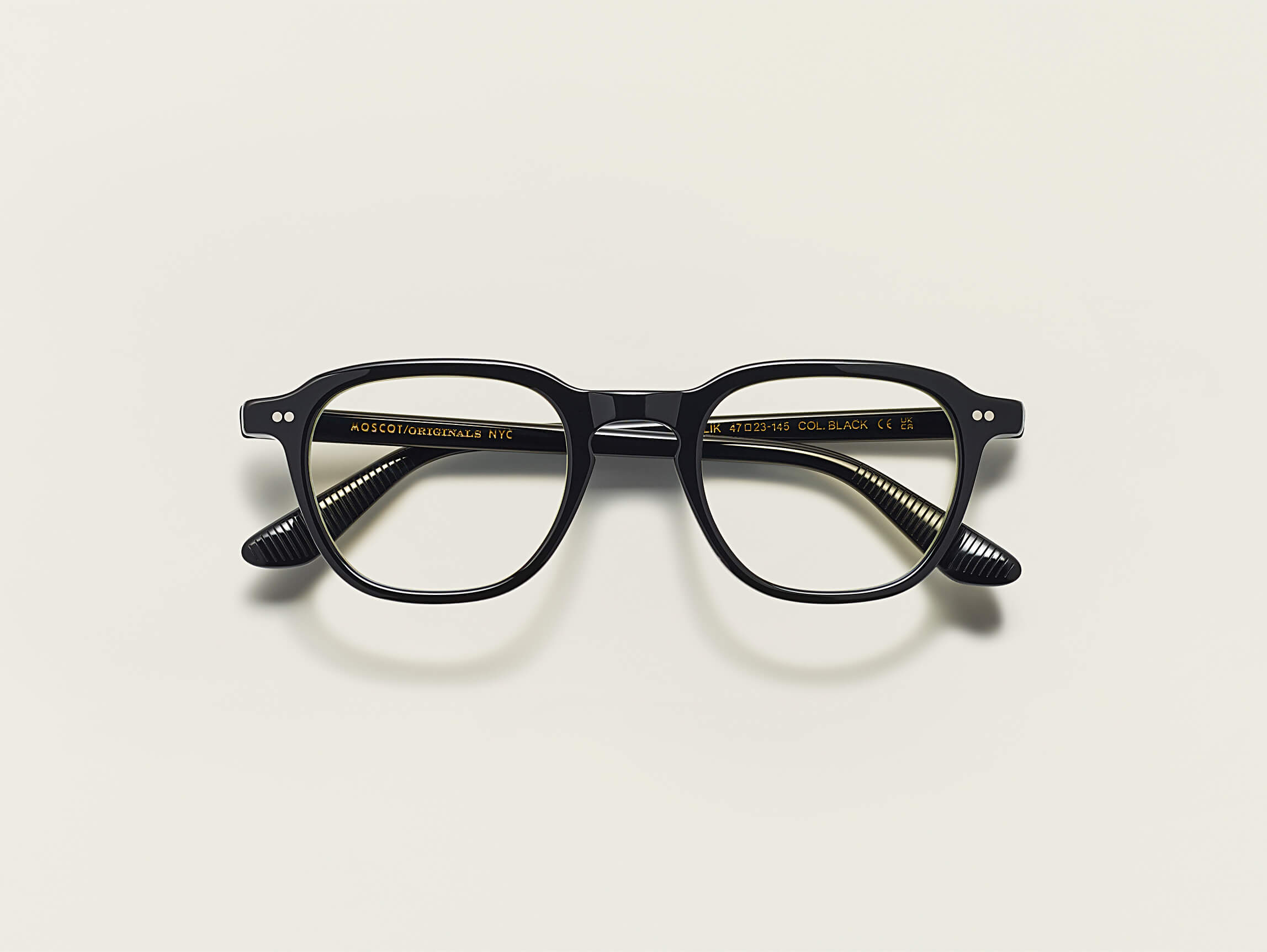 billik-color-black-pos-2_cab93aae-9897-486f-9604-1ec575aff4fd Moscot Billik Optical Glasses - Black 47 - Image 1