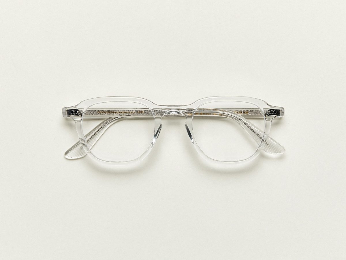 Moscot Billik Optical Glasses - Crystal 47 - Image 1